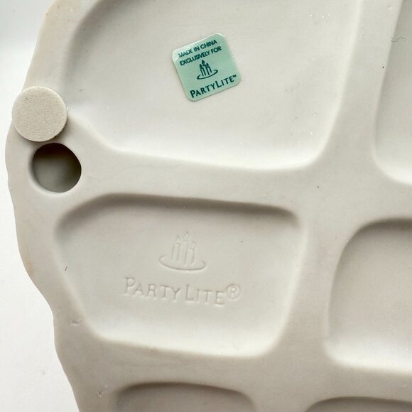 Partylite Reindeer Snowman Figurine Pillar Candle Holder P8635 with Box Brochure - Picture 10 of 11